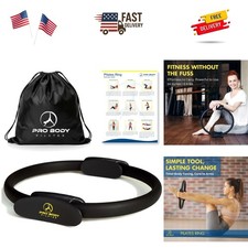 Fitness Circle   14 Inch Pilates Ring for Focusing on Toning Inner Thighs, Ar...