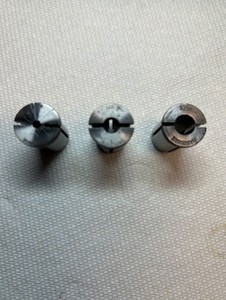 HARDINGE HDB-5 NUMBERED LATHE DRILL BUSHING - 1 ea. of 1/8, 1/4,5/16