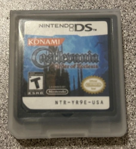 Cart Only - Castlevania Order Of Ecclesia Ds Game