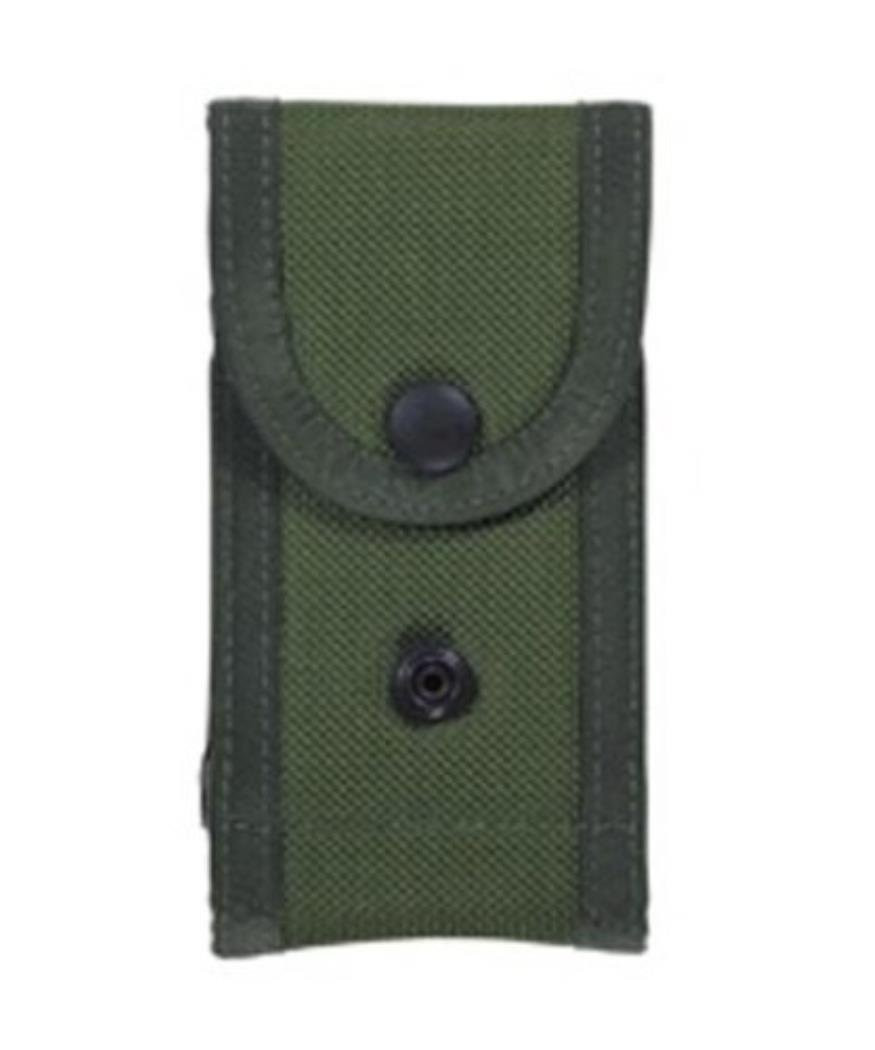 Bianchi, M1025 Military Double Magazine Pouch, Olive Drab, Size 01