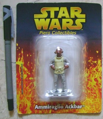 Star Wars 1/32 ADMIRAL ACKBAR Figur Blei De Agostini
