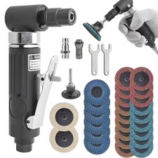 Druckluft Stabschleifer Winkelschleifer 90&deg; Winkel Schleifer Trennschleifer Set