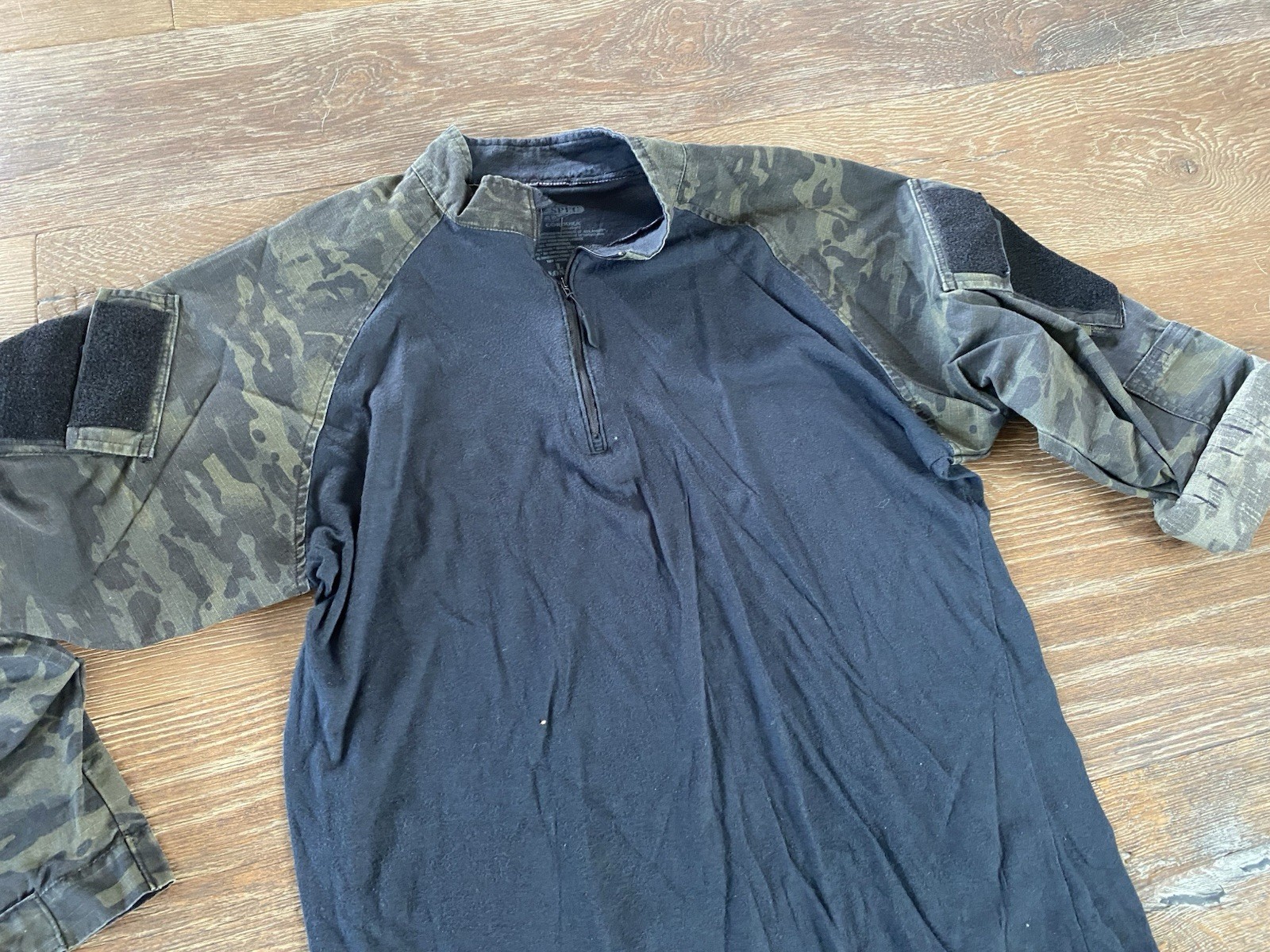 Tru Spec Multicam Black Combat Shirt LARGE/LONG Tactical Military