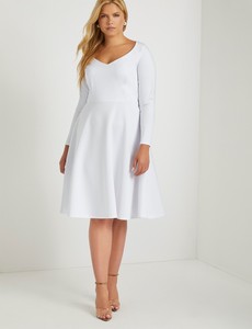 eloquii white dress