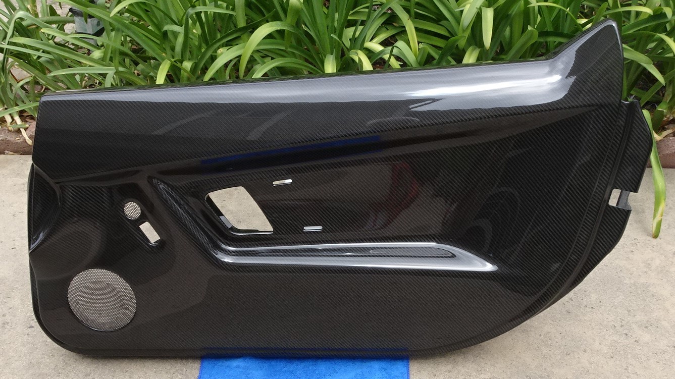 LAMBORGHINI  SUPERLEGGERA  SPIDER RIGHT CARBON FIBER DOOR PANEL 407887105AR