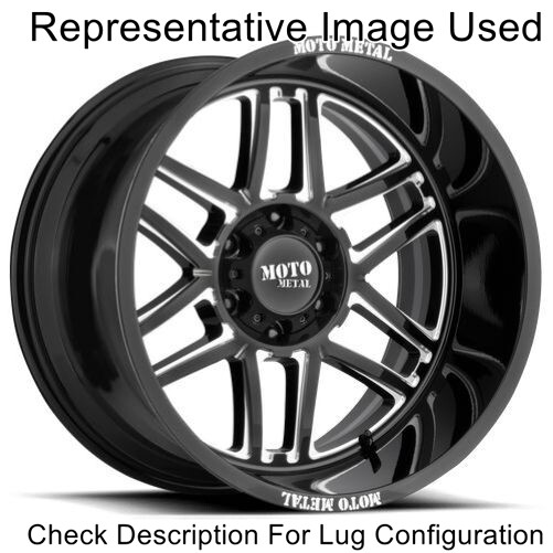 Moto Metal Folsom 10x20 Gloss Black Milled Rim for sale online | eBay