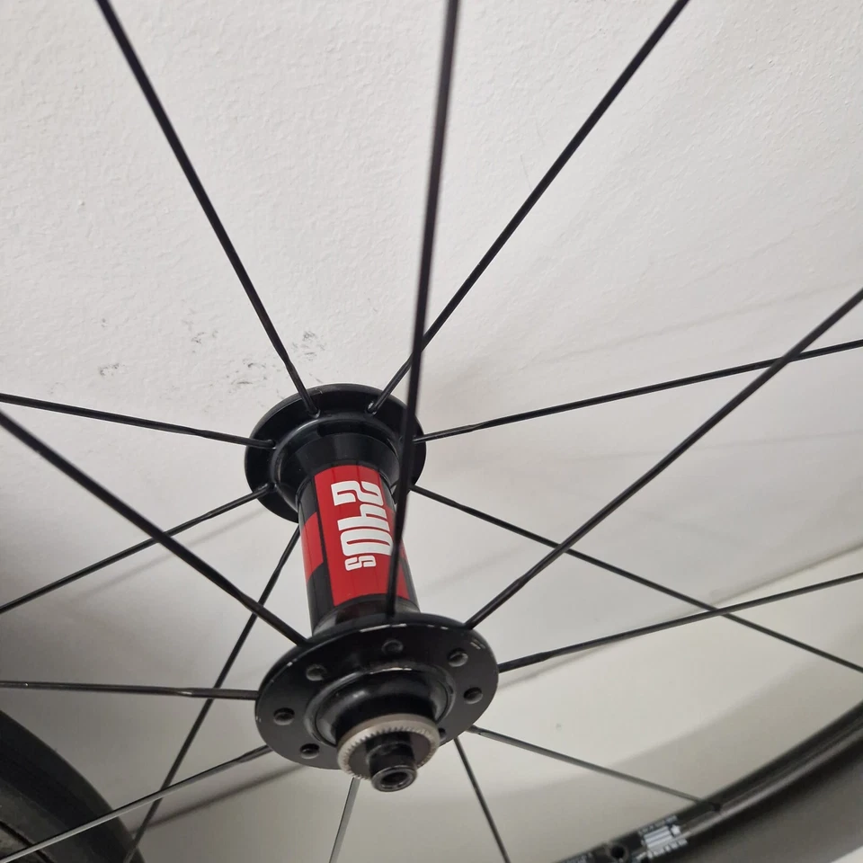 Enve / Drag2Zero TT bike wheelset. Rim brakes, Tubular. - Image 3 of 4