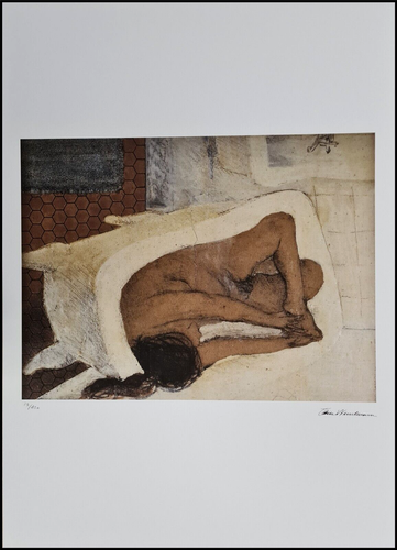 TOM WESSELMANN * Nude lying on Bed * 50 x 70 cm * lithograph * limited # xx/450