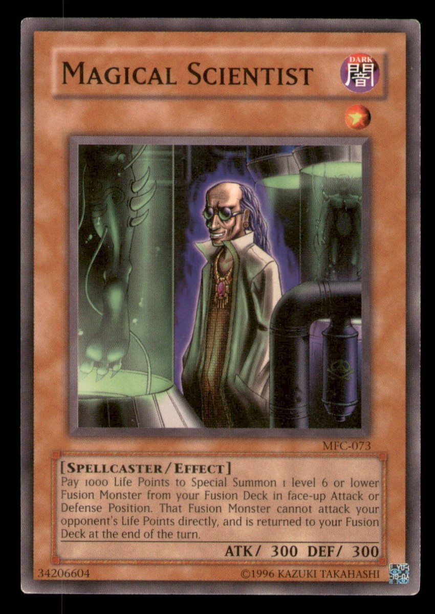 Yugioh Magical Scientist #MFC-073 Magician's Force LP | eBay