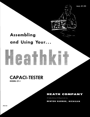 Assembly & Operation Manual-Anleitung für Heathkit CT-1 