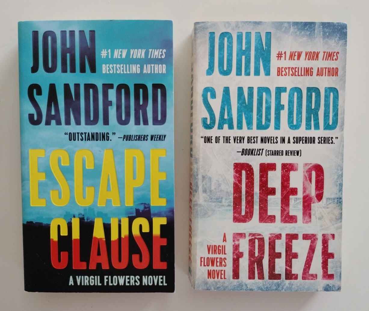 John Sandford VIRGIL FLOWERS Series Lot of 13 (113), Paperback eBay