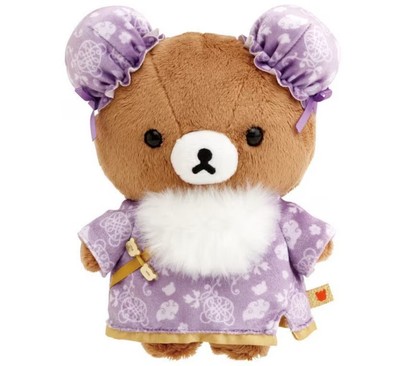 Rilakkuma Chinese Style Atsumete Plush Chairoikoguma MO88201 San-x