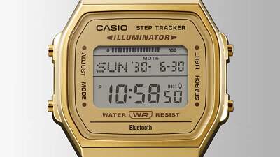 CASIO ABL-100WEG-9AJF 国内正規品 新品未使用 ゴールド CASIO ABL-100WEG-9A ABL100WEG GOLD BLUETOOTH DIGITAL WATCH | eBay