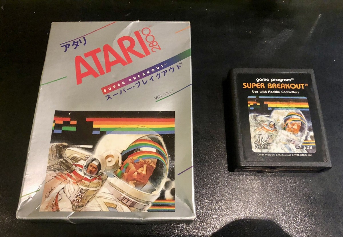 アタリ スーパー ブレイクアウト ATARI2800 VCSカセット アタリ2800