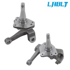 Lablt Pair Forged Steel 1-piece 2 Drop Spindles For 74-78 Ford Mustang Ii Pinto