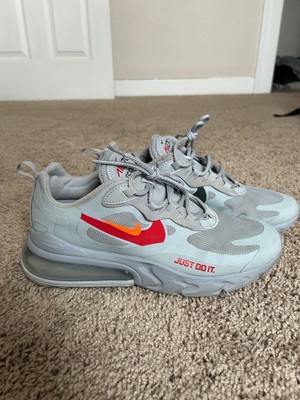 nike react 270 grey red