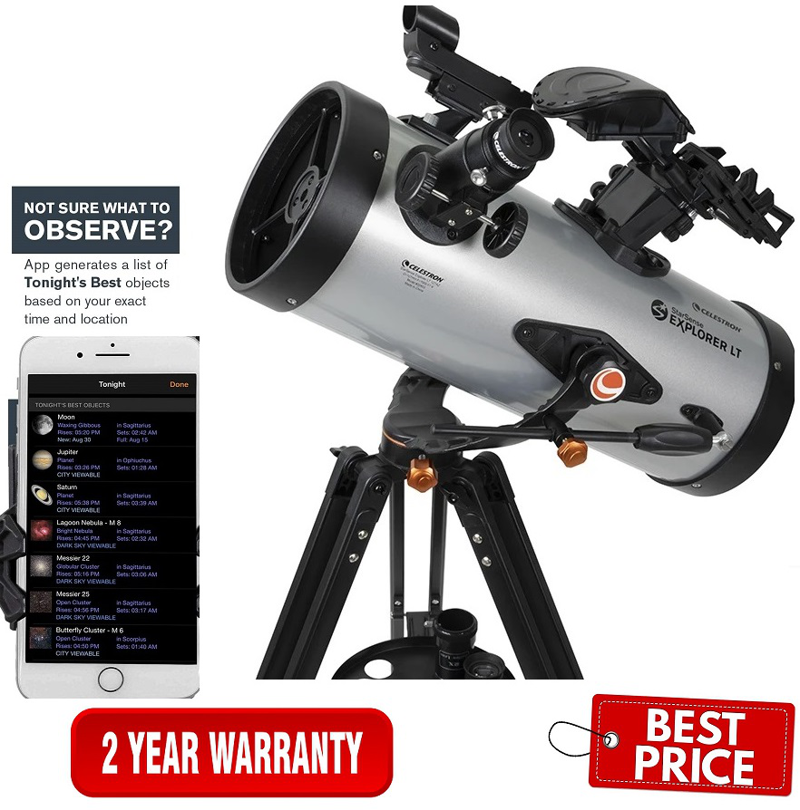 Celestron Starsense Explorer 127az Newtonian Reflector Telescope Uk Stock Ebay