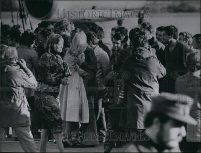 Press Photo Lufthansa Jet Boeing 737 Hijaking, Mogadischu, Somalia - KSG08275