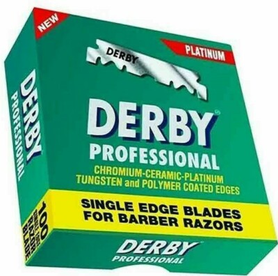 DERBY Professional Rasierklingen auswechselbar für Rasiermesser 