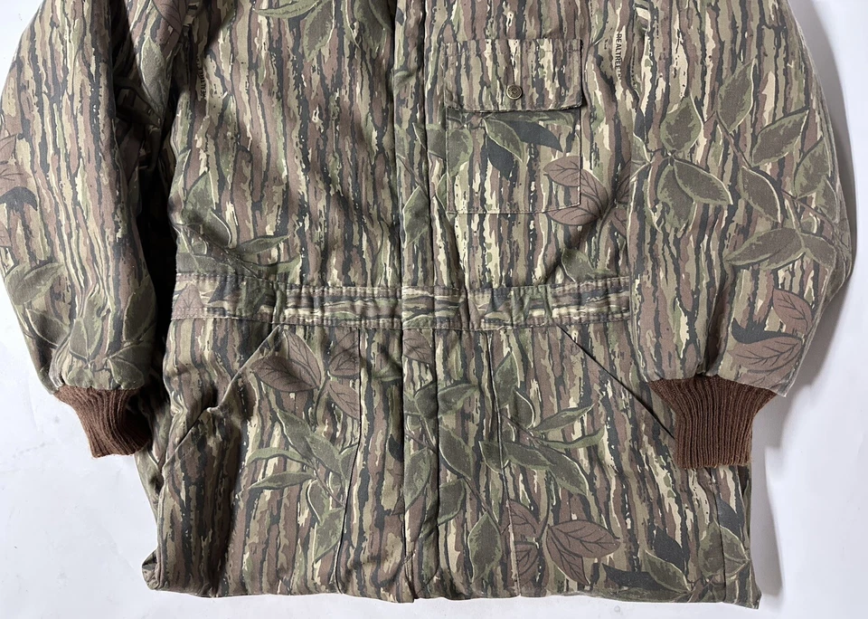 Vintage Redhead Insulated Hunting Men Large Realtree 1 Piece Camo Coveralls USA - Image 3 of 4