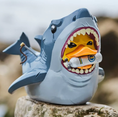 JAWS Bruce the Shark Gas Bottle Air Tank XL Giant TUBBZ Movie Duck