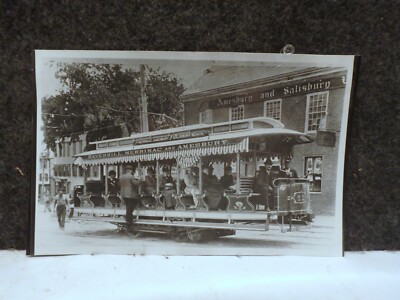 AUTHOR ALLAN H BERNER TROLLEY PHOTO COLLECTION NORTHEASTERN ST RY MERRIMAC #59