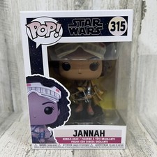 Funko POP! Star Wars Rise of Skywalker - JANNAH w/ Bow #315 Bobble-Head - NEW