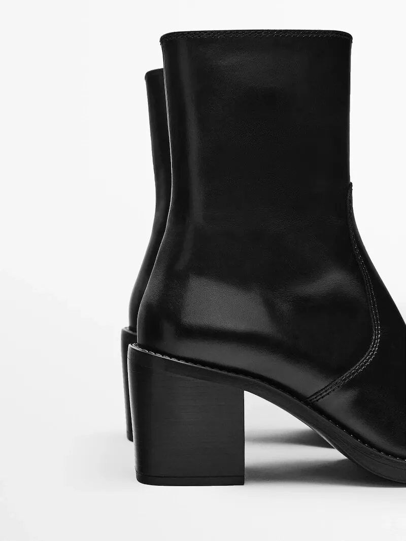Massimo dutti hotsell ankle boots