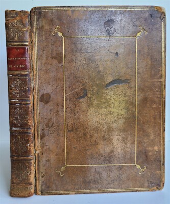 1578 LE METAMORFOSI DI OVIDIO antique BEAUTIFULLY ILLUSTRATED RARE