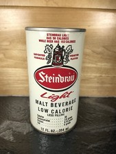 Vintage Steel Beer Can Steinbrau Light Malt Beverage Eastern Brewing Corp NJ Old