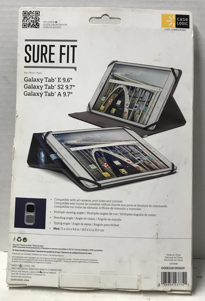 🌎 Case logic surefit galaxy tab 9.6-9.7" new ‼️ - Image 2 of 2