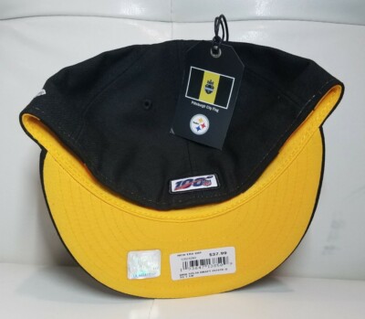 New Era Pittsburgh Steelers 59Fifty 5950 NFL Draft 2019 Black Fitted 1/8  Hat