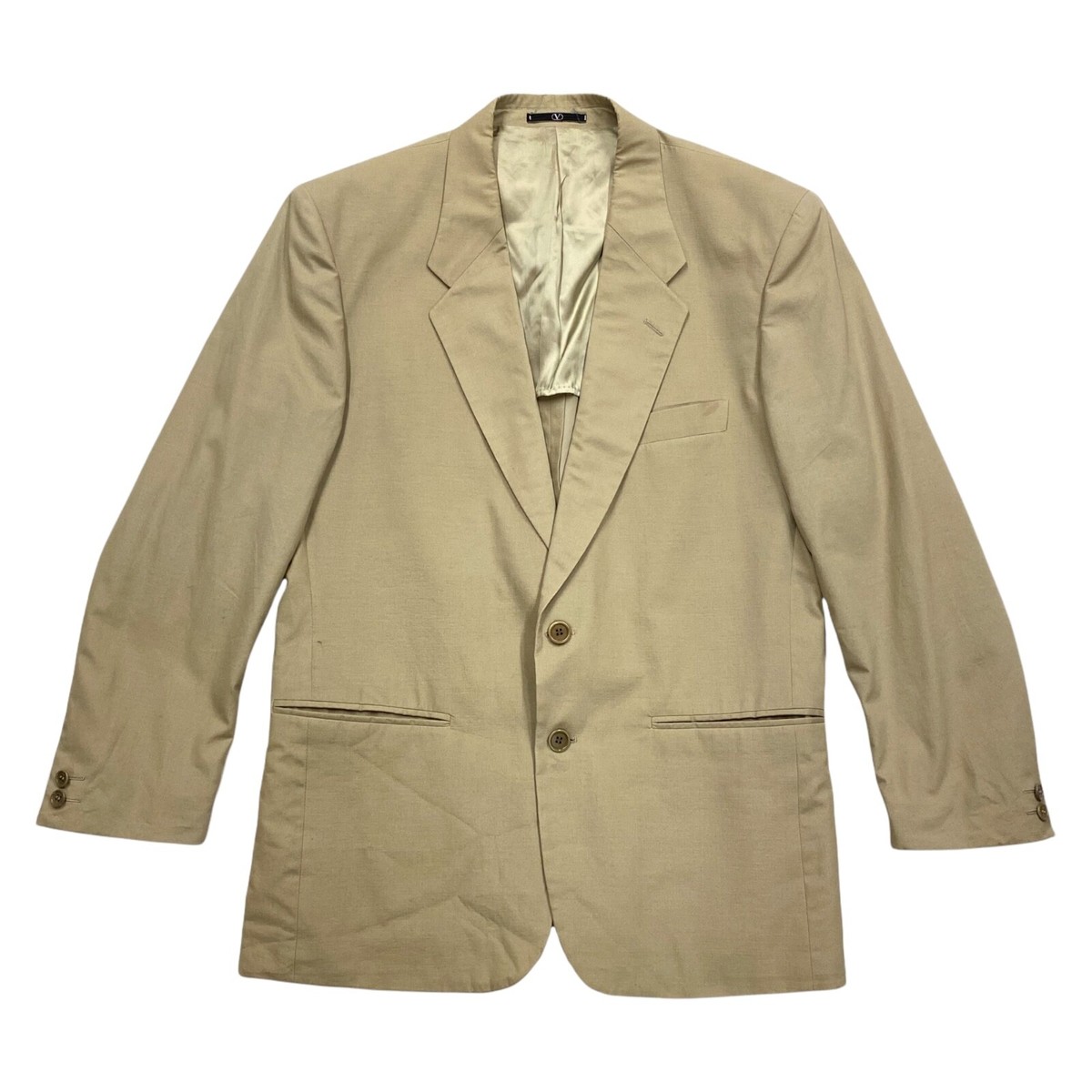 Valentino Uomo Cotton Blazer Jacket | Vintage High End Valentino Uomo Cotton Blazer Jacket | Vintage High End