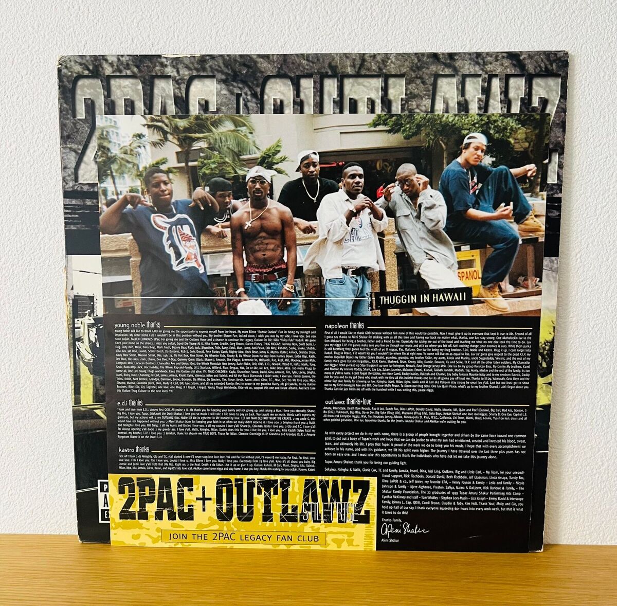 2Pac + Outlawz / Still I Rise 1999 US Original 2LP 2Pac + Outlawz / Still I Rise 1999 US Original 2LP