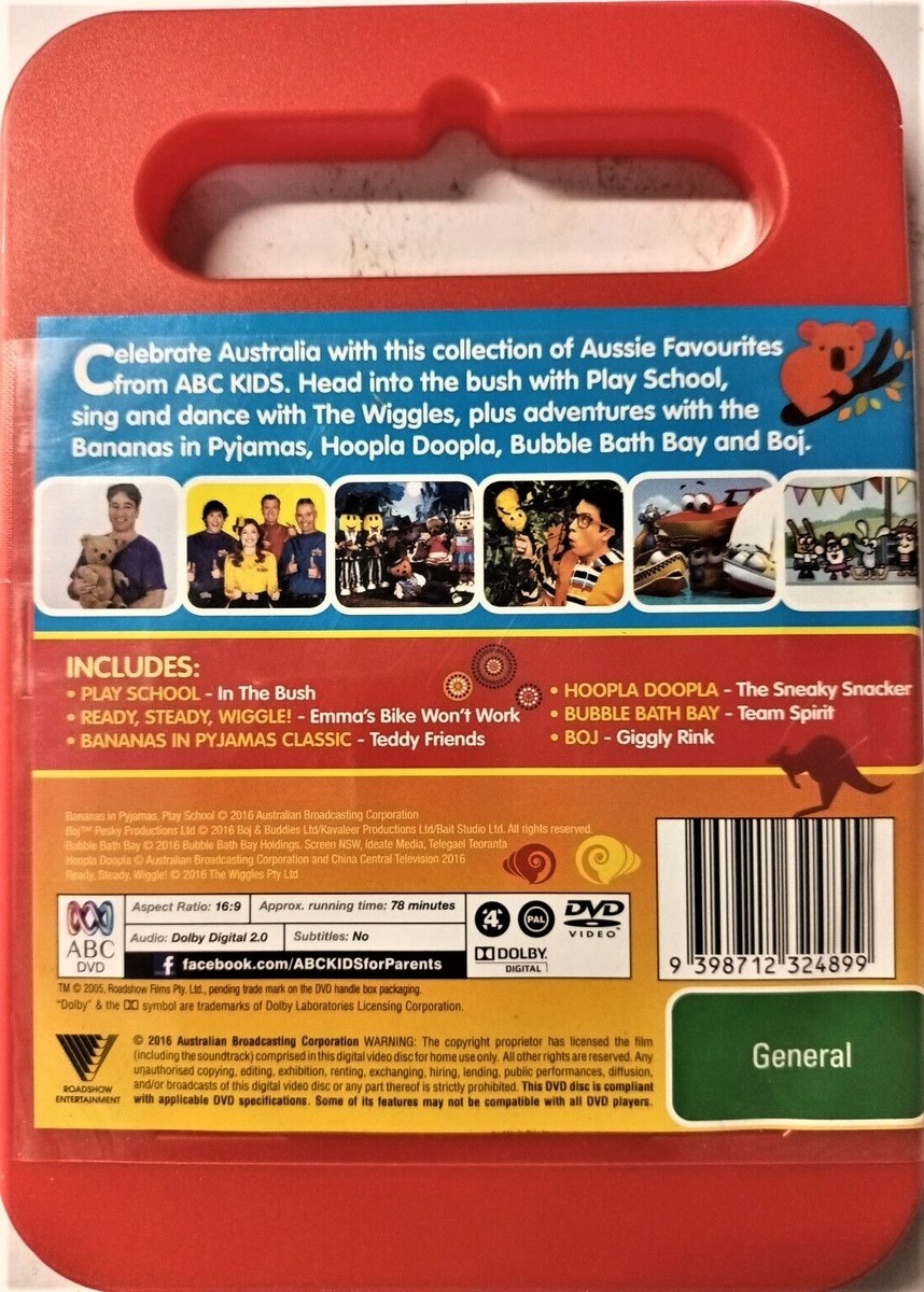ABC Kids - Aussie Favourites DVD VERY RARE BRAND NEW R4