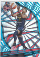 2022 Danielle Robinson Panini WNBA Revolution SUNBURST Parallel /75 - #52 Fever