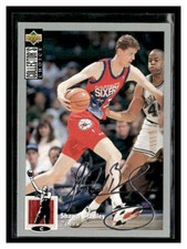 1994-95 Collector's Choice #76 Shawn Bradley Silver Signature