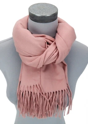 Ella Jonte Damenschal Trendfarbe rosa Schal Herbst Winterschal Wolle Kaschmir
