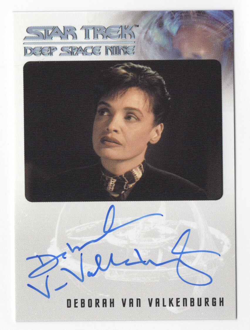 Deborah Van Valkenburgh / Preston STAR TREK DS9 Heroes & Villains