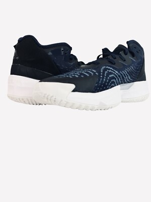 Adidas Unisex-Adult D.o.n. Issue 4 Basketball Shoes Navy/White/Black Mens Sz 12