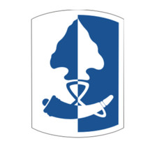 4" 187th infantry army bumper sticker decal usa made