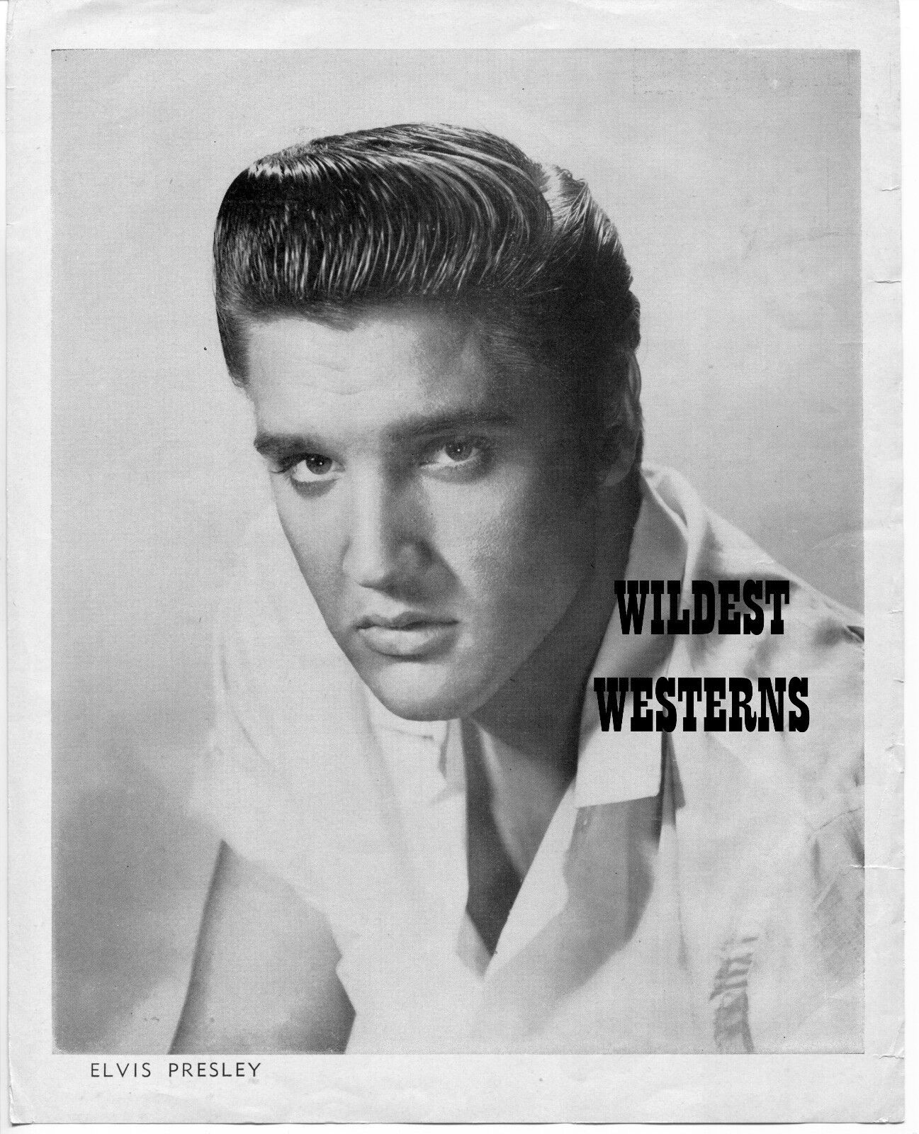 Elvis Presley Rare Vintage Original Photo 1950s Portret Popularne akcje