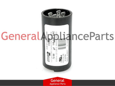 V*i様 nr1608 Start Capacitor 7278 MFD 110125 VAC Replaces # 2506 677-9714