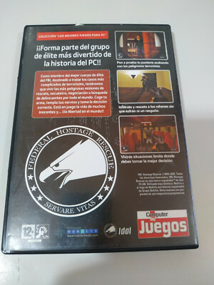 Jeu PC FBI Hostage Rescue - CD-ROM Neuf Sous Blister, Livret Français/jeu Anglais