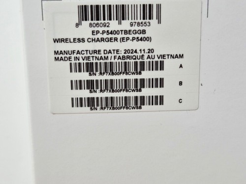 Samsung Galaxy Super Fast Wireless Duo Charging Pad 15W, Model Number EP-5400 (2 - Picture 16 of 24