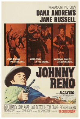 Johnny Reno 1966 - Jane Russell - Vintage Classic Movie Poster | eBay