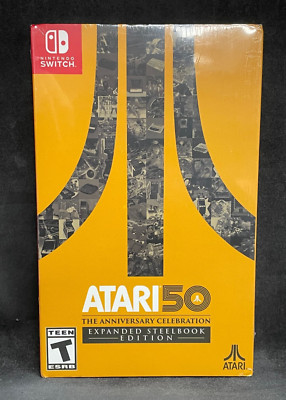 Atari 50: The Anniversary Celebration - Expanded Steelbook Edition (Switch) NEW