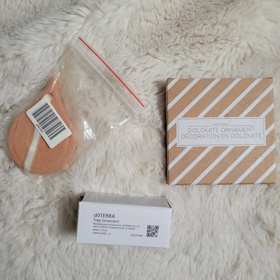 Lot of dōTERRA Holiday Ornament & Clay Diffuser for Essential Oils 3 - Image 2 of 2