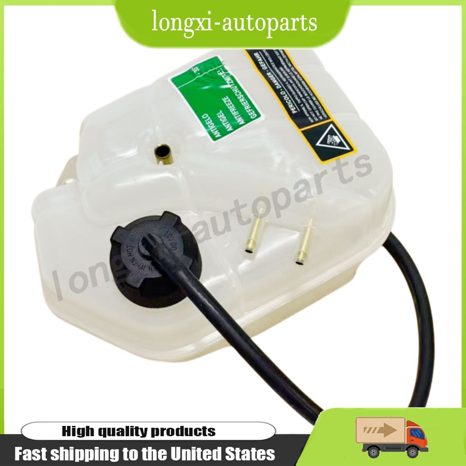NEW For Maserati Quattroporte 2003-2012 4.2L 4.7L 296547 Coolant Expansion Tank