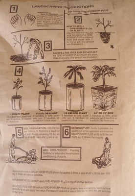 5 Pound Ziplock bag of GRO POWER PLUS 5-3-1 fertilizer w/ Humic